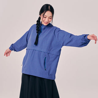 Printed Half Zip Parka - Monogram Alpine