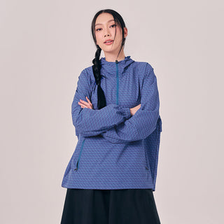 Printed Half Zip Parka - Monogram Alpine