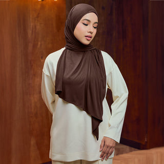 Safaa Bamboo in Carob - Instants - TudungPeople