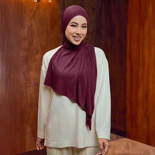 Safaa Bamboo in Pomegranate - Instants - TudungPeople
