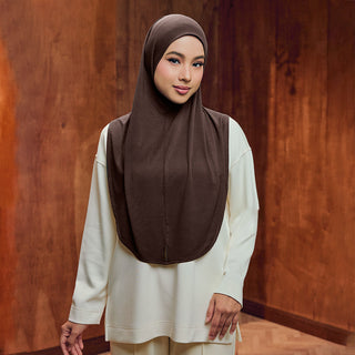 Safaa Basic in Carob - Instants - TudungPeople