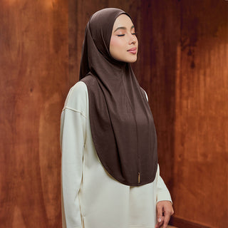 Safaa Basic in Carob - Instants - TudungPeople