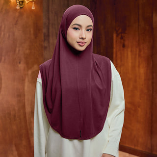 Safaa Basic in Pomegranate - Instants - TudungPeople