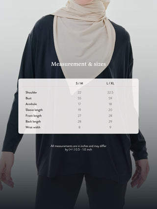 Oversized Dryfit Top - Brown