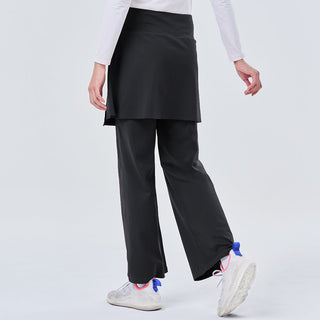 Black TudungPeople active skirt pants with a comfortable, fitted design, ideal for workout or casual wear.