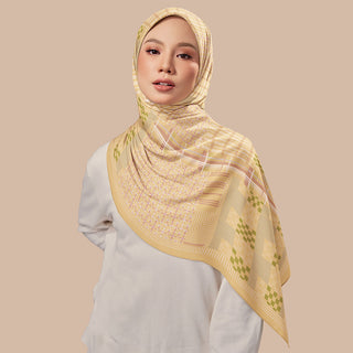 Sumi - Yellow (SQ) - Prints - TudungPeople