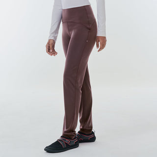 Ash brown basic swimwear pants from TudungPeople, showcasing comfortable, modest apparel for beach or pool wear.