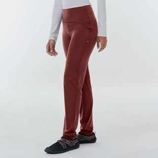 Copper-colored TudungPeople basic swimwear pants made from lightweight, comfortable fabric, designed for water activities.
