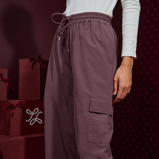 Athleisure : Track Pants - Raisin