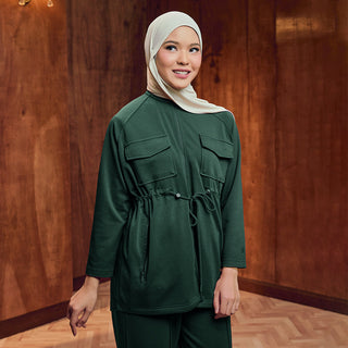 Adjustable Sweatshirt - Forest - Apparel - TudungPeople