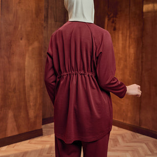 Adjustable Sweatshirt - Red - Apparel - TudungPeople