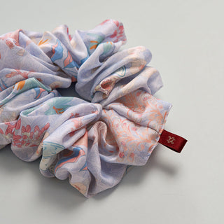 Wilderness - Light Blue Scrunchie - Accessories - TudungPeople