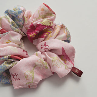 Wilderness - Pink Scrunchie - Accessories - TudungPeople