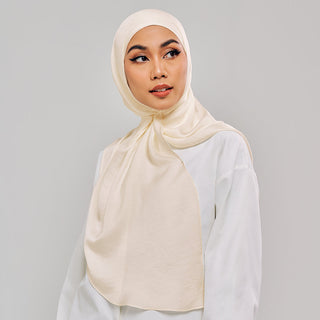 Niya Satin in Vanilla - Instants - TudungPeople