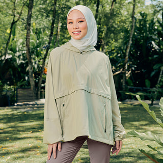Athleisure : Parka in MINT