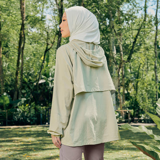 Athleisure : Parka in MINT