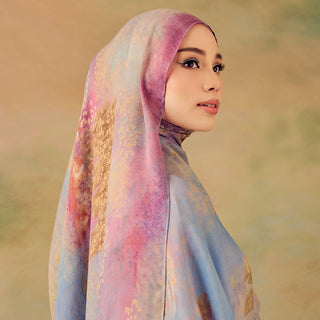Impressionist - Wisteria shawl by TudungPeople