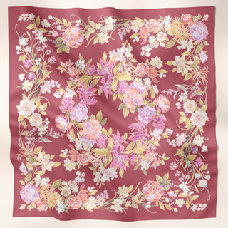 LE Batik Floral - Ruby (SQ)