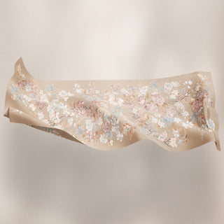 LE Batik Floral in Tan (SH)