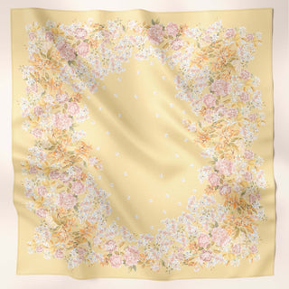 LE Batik Floral in Yellow (SQ)