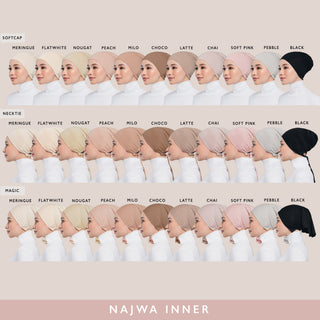 [NANO] NAJWAA NECKTIE IN PEACH