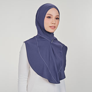 Najwa Sport Hijab 2.0 in NAVAL (Nano)