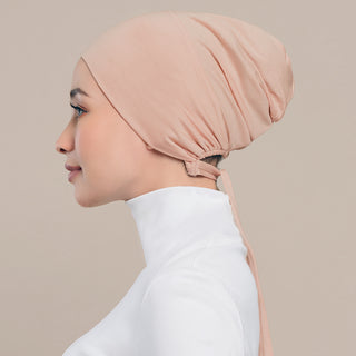 [NANO] NAJWAA NECKTIE IN PEACH