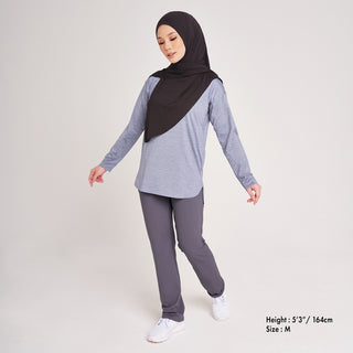 NAJWA ACTIVE WEAR LIGHTBLUE (TOP)