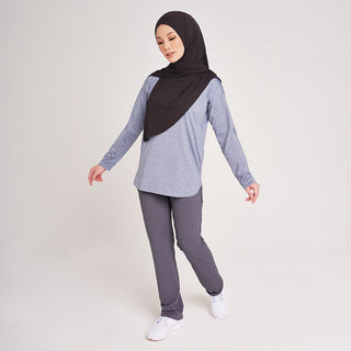 NAJWA ACTIVE WEAR LIGHTBLUE (TOP)