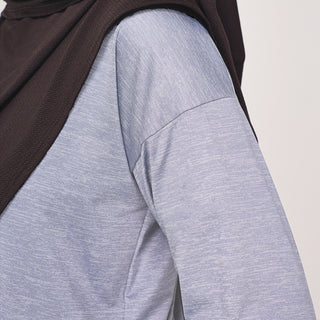 NAJWA ACTIVE WEAR LIGHTBLUE (TOP)