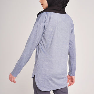 NAJWA ACTIVE WEAR LIGHTBLUE (TOP)