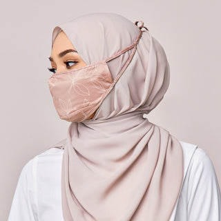 REUSABLE FACE MASK IN APRICOT