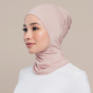 NAJWAA BONNET IN PEARL PINK