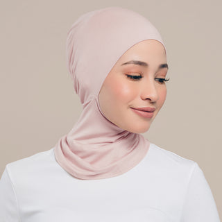 NAJWAA BONNET IN PEARL PINK