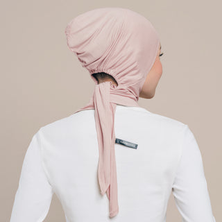 NAJWAA BONNET IN PEARL PINK